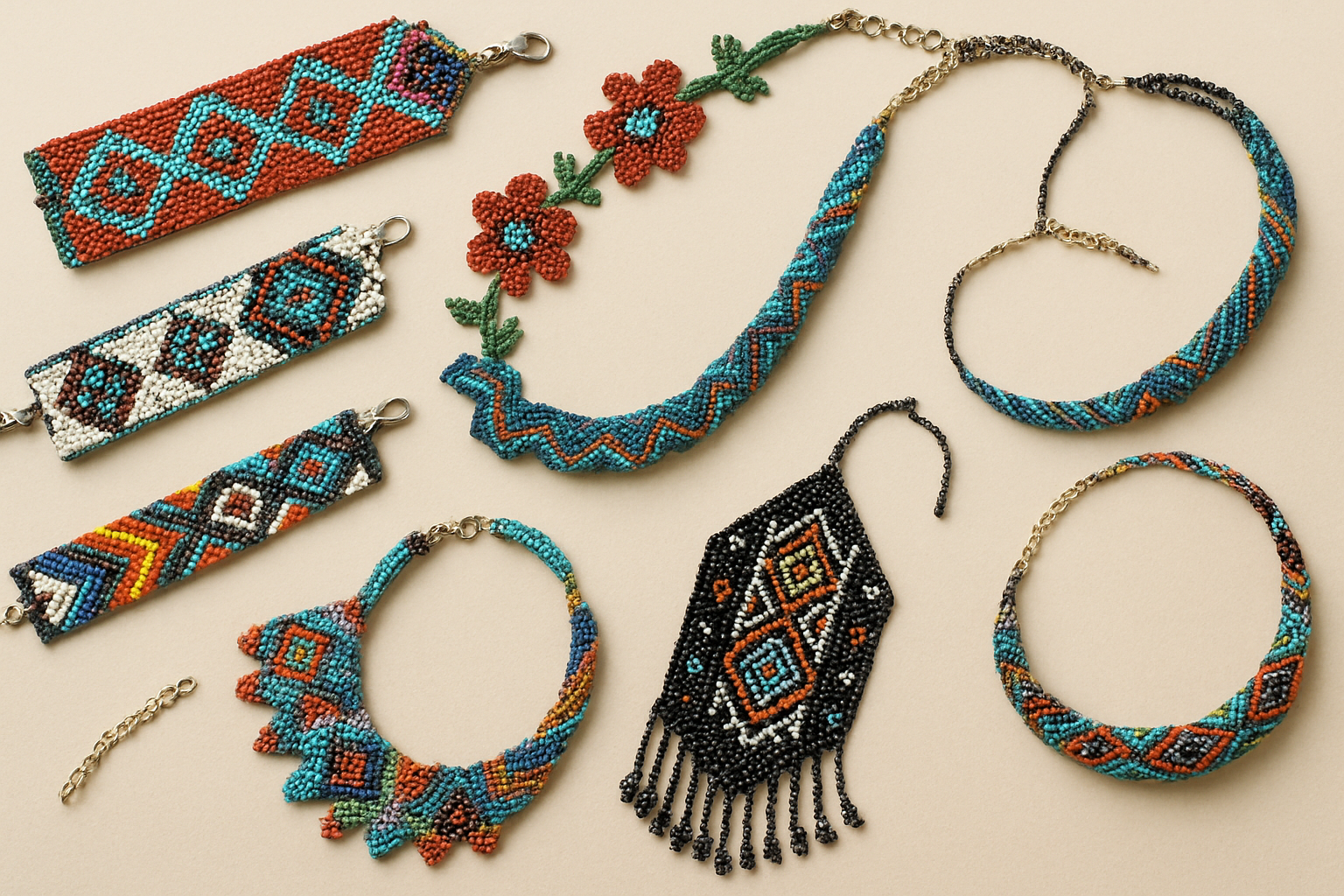 Boncuk takı örnekleri