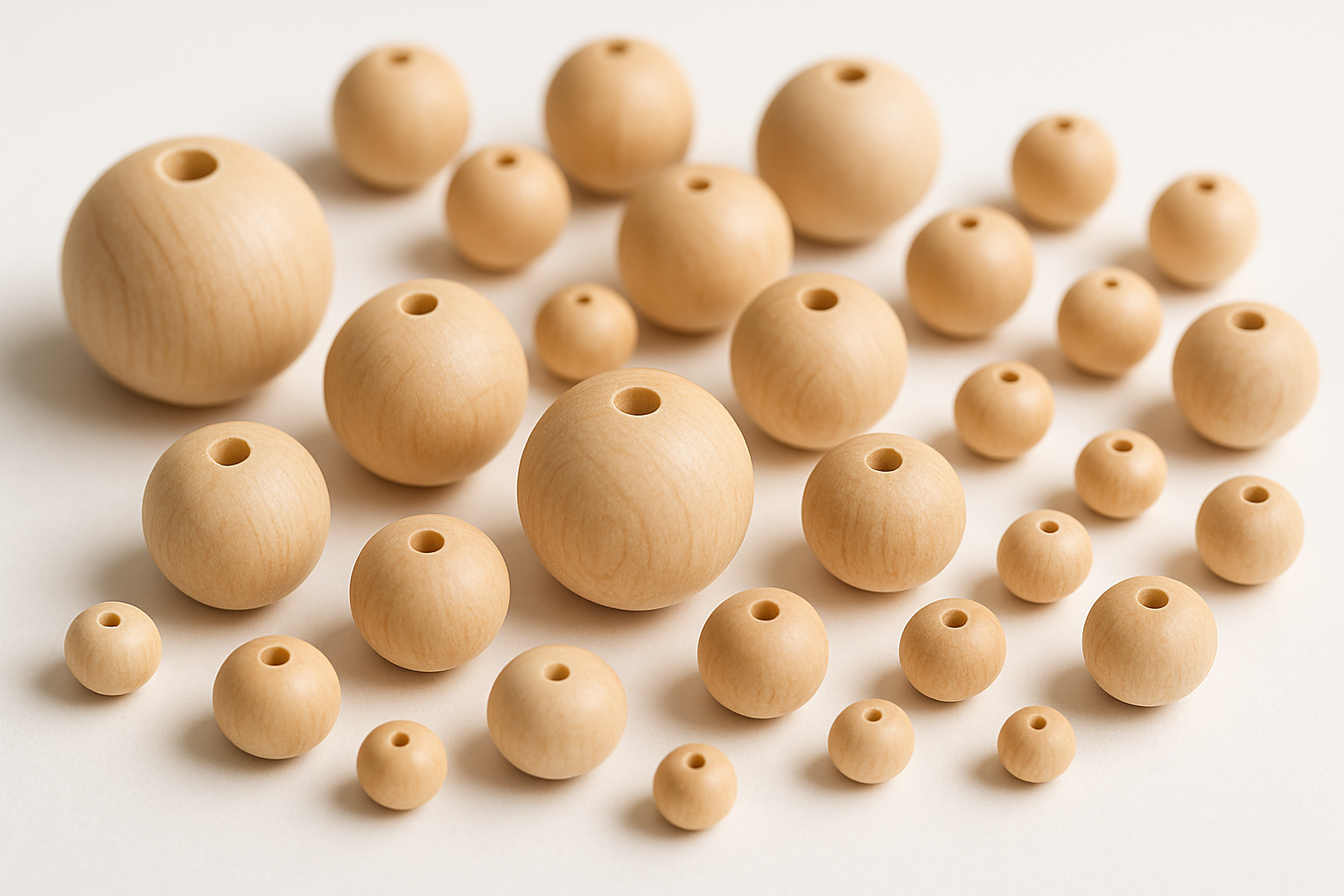 Ahşap boncuklar