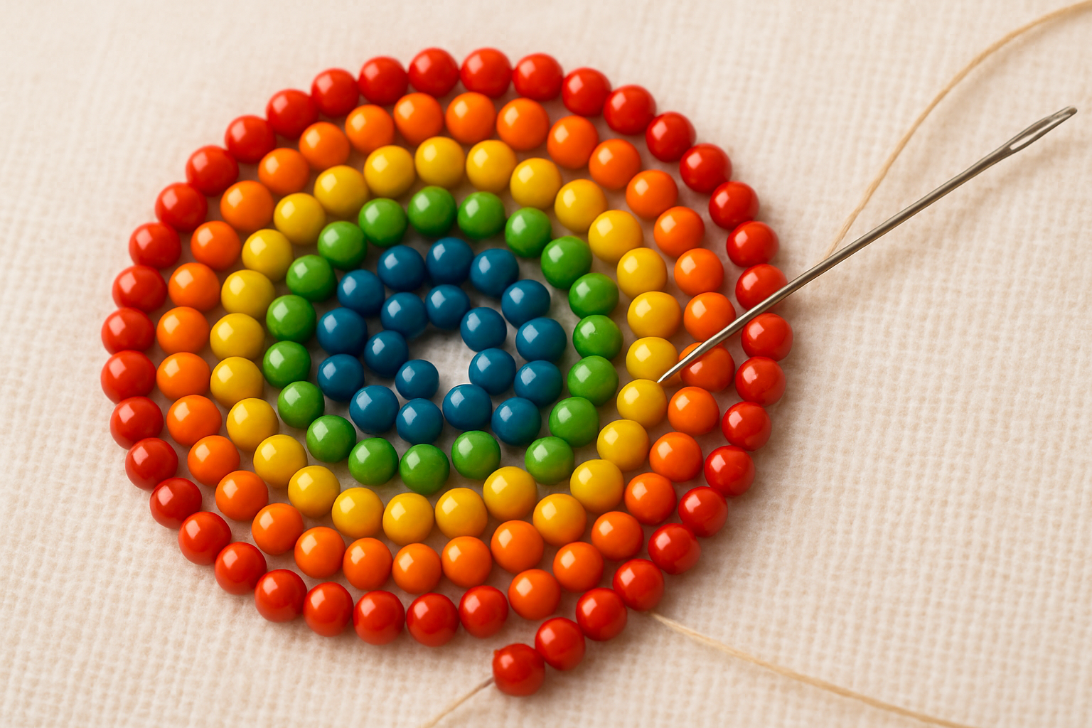 Spiral örgü tekniği